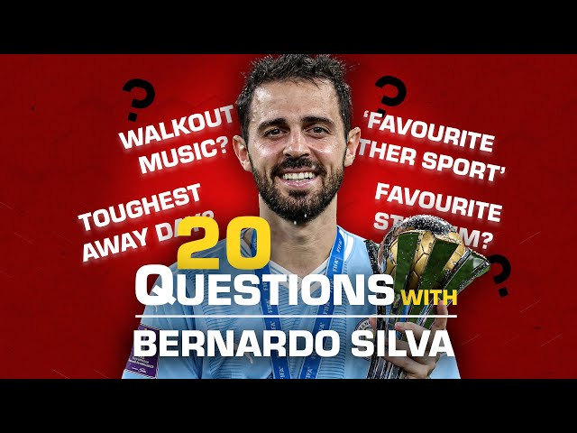 20 Questions for Bernardo Silva! 😂 Who'd play him in a movie? Man City’s biggest joker? | ESPN FC