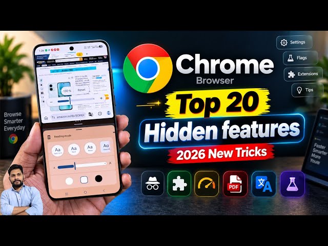 Chrome Browser : Top 20 Most Useful Hidden Features You Must Be Using In Your Ohone 