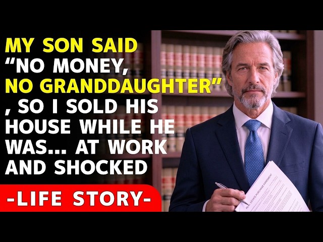 My SON Said "No Money, No Granddaughter"… So I Sold His House While He Was At Work.