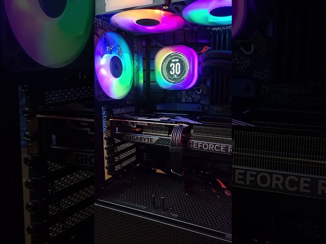 Corsair - icue link titan 360 rx lcd liquid cpu cooler  #pcgaming #rtx #gaming