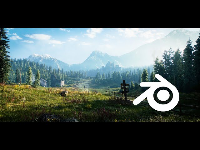 The Witcher 3 Environment In Blender