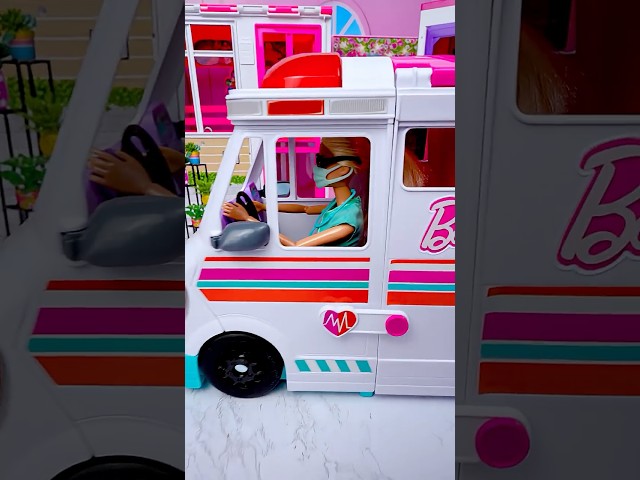 Satisfying Unboxing Barbie Doll & Doctor Set Toys, ASMR Video #shorts