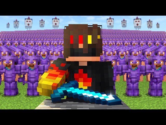I Joined a 10,000 Player Minecraft Army