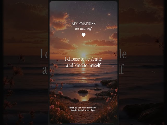 Affirmations for Healing