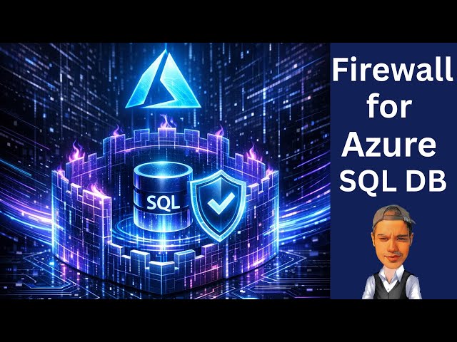 How to set up firewall for Azure SQL?