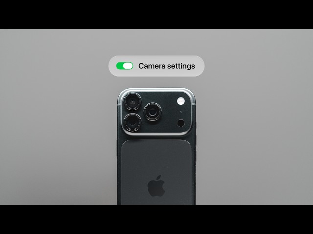 CORRECT iPhone Camera Settings for Amazing Photos