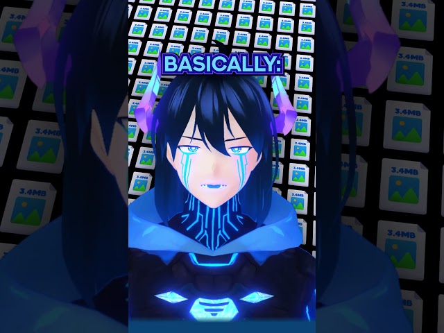 Vtuber explains: What's a video codec?  #vtuber #tutorial #obs