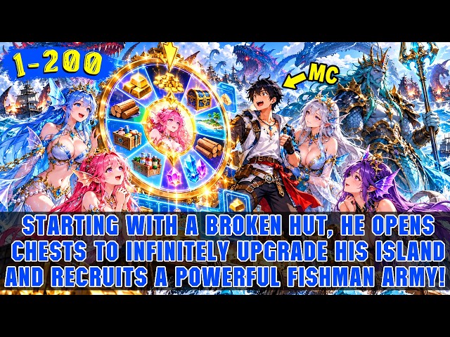 🔥Island Survival: He Can Infinitely Upgrade His Island, Recruit a Fishman Army, and Rule the Ocean!