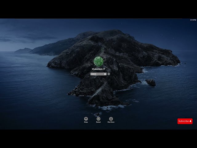 How to open forgot password macOS