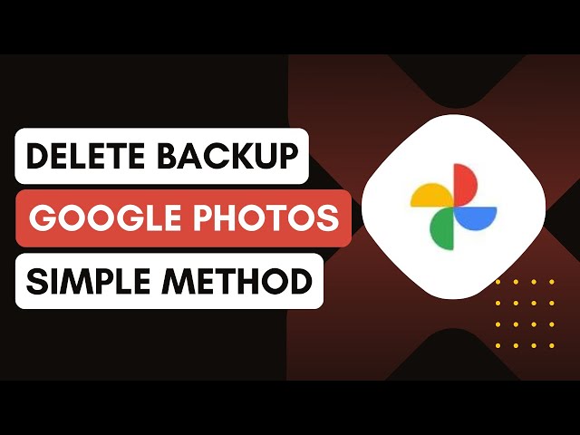How To Delete Backup Photos From Google Account !