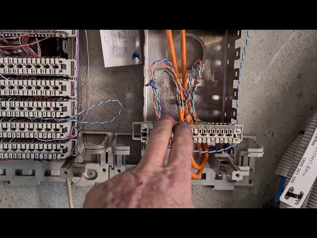 Internal Cabling Installation from Basement MDF to office LVL 1