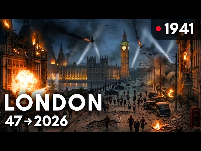 Evolution of London | Fixed-Camera Timelapse: 2000 Years of Westminster