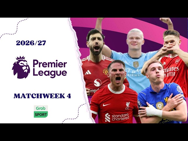 Premier league highlights - Matchweek 4 | 2026 / 2027