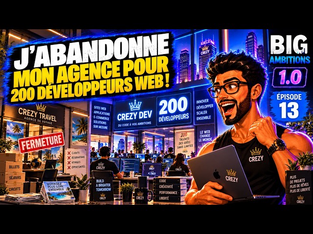 I'M FIRING 200 TRAVEL AGENTS FOR 200 WEB DEVELOPERS! 🔥 | Big Ambitions 1.0 #13
