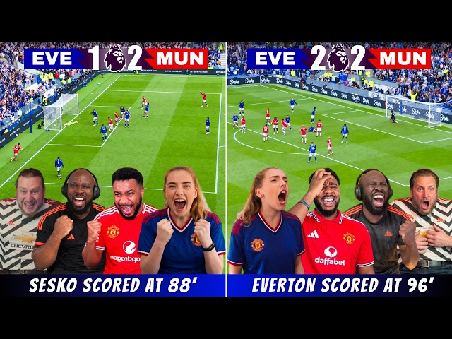 UNITED FANS THOUGHT THEY WON..THEN 90+6' HAPPENED 😭