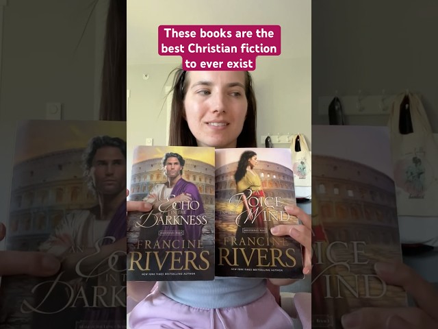 I finished A Voice in the Wind and An Echo in the Darkness #francinerivers  #christianfiction