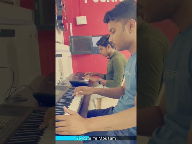 Ye Raaten Ye Mausam Piano Cover #yeraatenyemausam #pianocoversong #hindiold