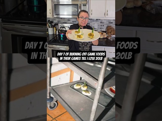 Day 7 of birning off game foods in their games!Resident Evil 9 Deviled Eggs 🥚🪺