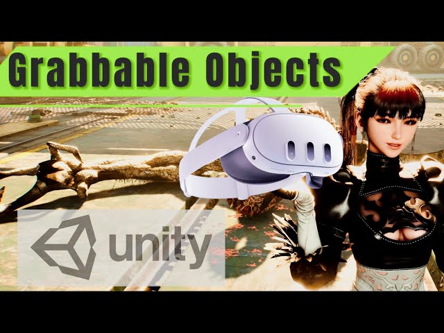 🖐️How to Make Custom Grabbable Objects in Unity Meta Quest 🎮