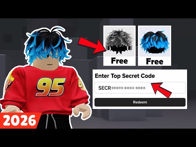 How To Get FREE Messy Hair Redeem Codes in Roblox 2026 | Get Blue and White Messy Hair For Free