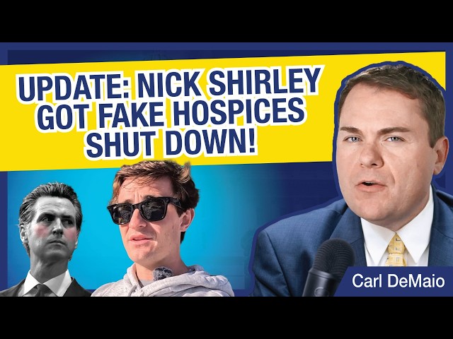 UPDATE: Nick Shirley Got Fake Hospices Shut Down!
