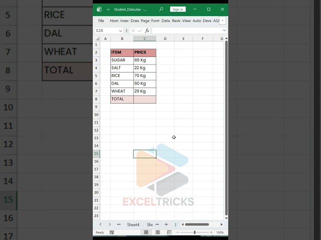 Excel Tricks for Beginners You NEED to Know! 🚀 | Easy Excel Tips & Tricks  #exceltricks