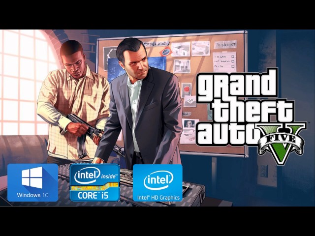 GTA 5 Gameplay on Intel HD 4000 | 8GB RAM | Gaming on a low budget Laptop