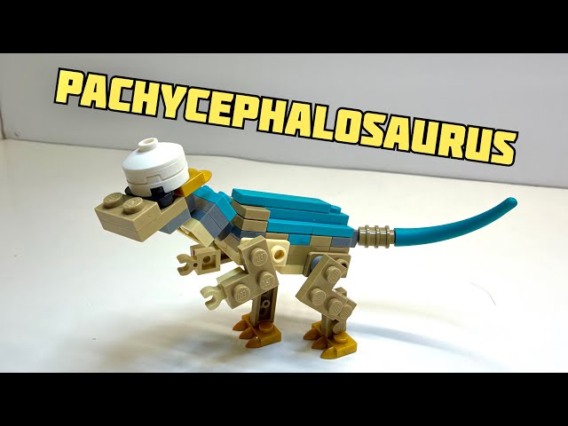 LEGO Jurassic Park Pachycephalosaurus Tutorial