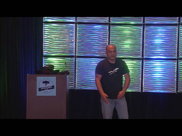 PostgreSQL Containers At Scale - Jeff McCormick and Steven Pousty
