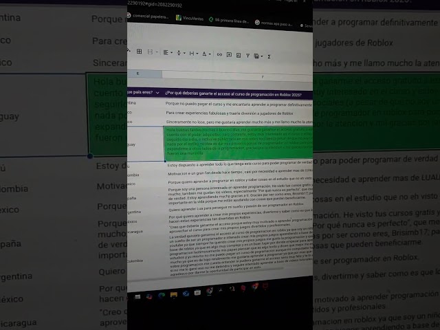 Results of the 3 FREE Access Accesses for the ROBLOX PROGRAMMING COURSE!