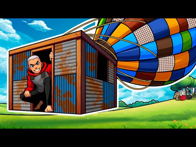 I Love Hot Air Balloons in Rust
