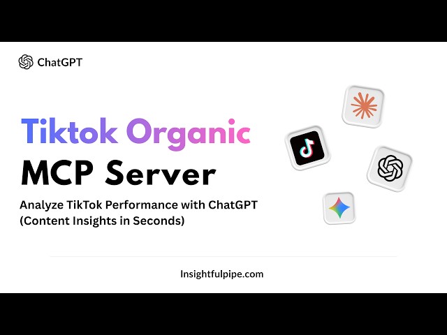 How to Connect TikTok Business to ChatGPT (Full Toutrial)
