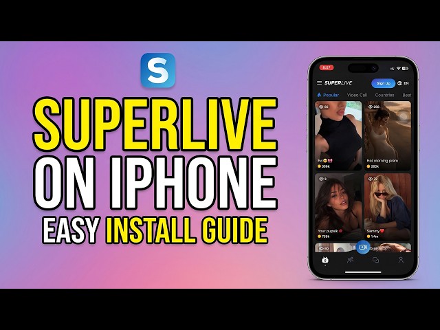 How to Download SuperLive on iPhone (2026) | Easy Setup Guide