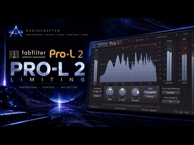 FabFilter Pro-L 2 Tutorial | Complete Limiter Guide for Mixing & Mastering
