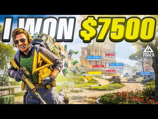 I Won 7,500$ in a Delta Force Mobile Tournament🔥