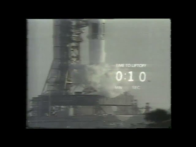 Launch Footage of the Apollo 8 Mission