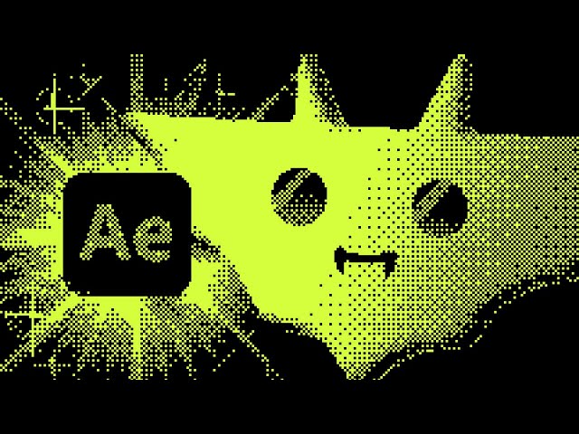 Try This Retro Effect! Instant Dither in After Effects