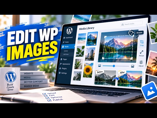 How To Edit Images After Uploaded in WordPress Media Library?