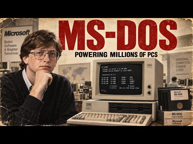 What Happened to MS-DOS? The Operating System That Put Microsoft on Millions of PCs