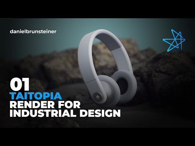 Industrial Design Tutorial: Headphone Design Visualization in Taitopia