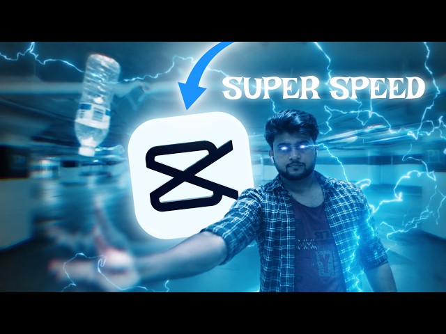 Flash Super Speed VFX Editing in CapCut | Full Tutorial