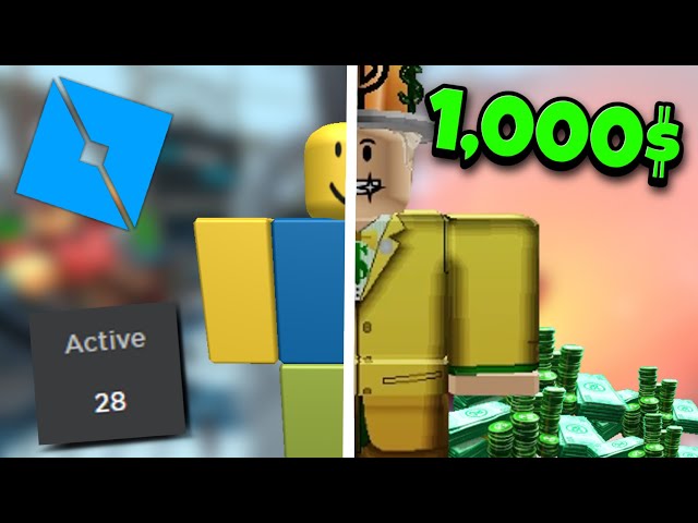 How I Made 1000 ROBUX From This *SMALL* Roblox Game..