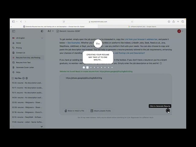 Create a Professional Resume In Under 2 Minutes from any Job Posting | Step-by-Step Guide