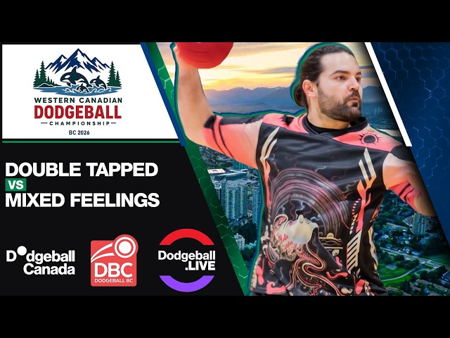 Double Tapped vs Mixed Feelings [Foam Mixed Semis] 2026 Western Canadian Dodgeball Championship