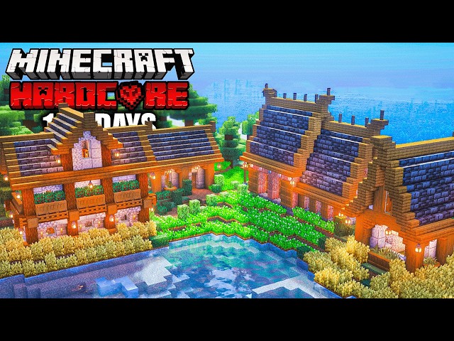100 Days Stranded On A Deserted Island | Minecraft
