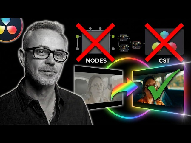 No NODES, No CST, No COLOR Page! EDITORS Color Management [EASY]