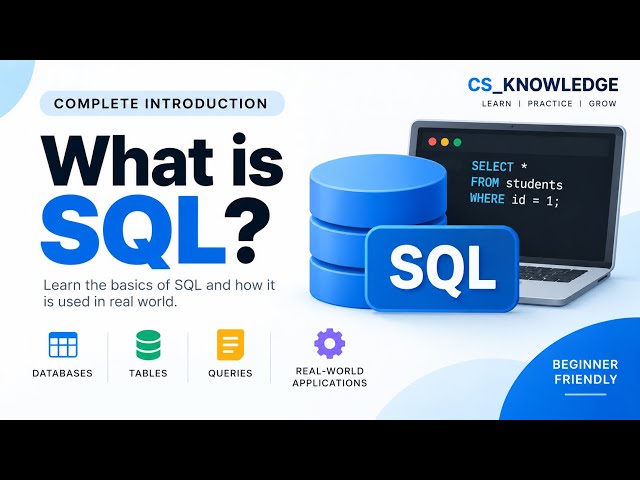 Introduction of SQL || Lecture 1