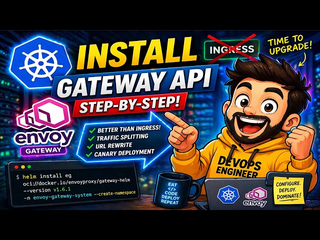 How to Install Gateway API in Kubernetes Step-by-Step | Envoy Gateway Tutorial