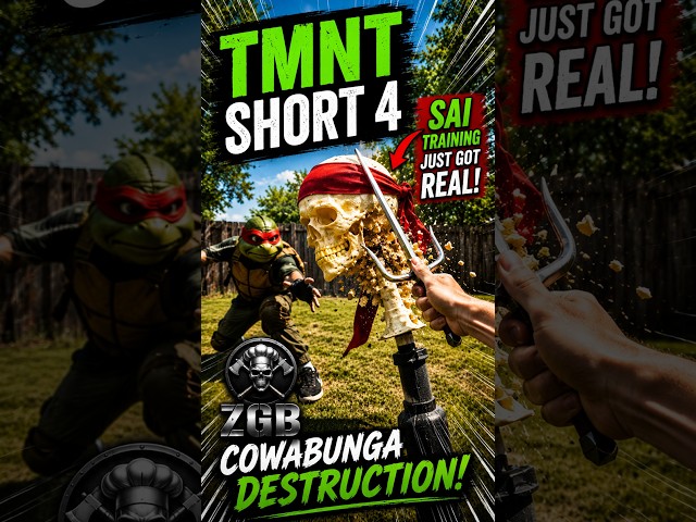 Would Raphael’s Sai Stop a Zombie? 🗡️🐢