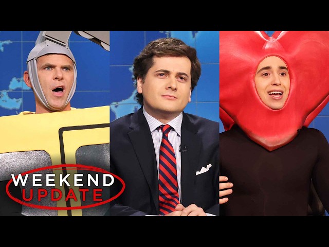 Weekend Update ft. Jeremy Culhane, Marcello Hernández and Mikey Day - SNL